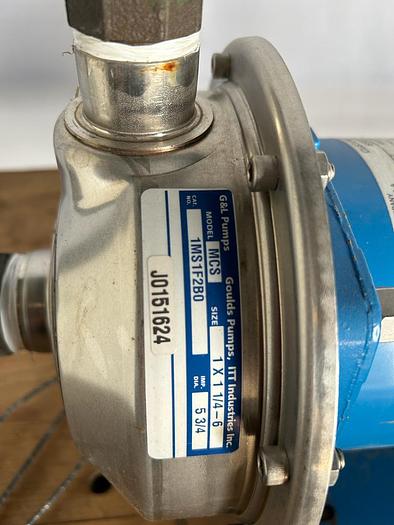 Used EMERSON, 1 1/2 HP, VOLTS 208-230/460, RPMS 3450, P55CTB-1252. 