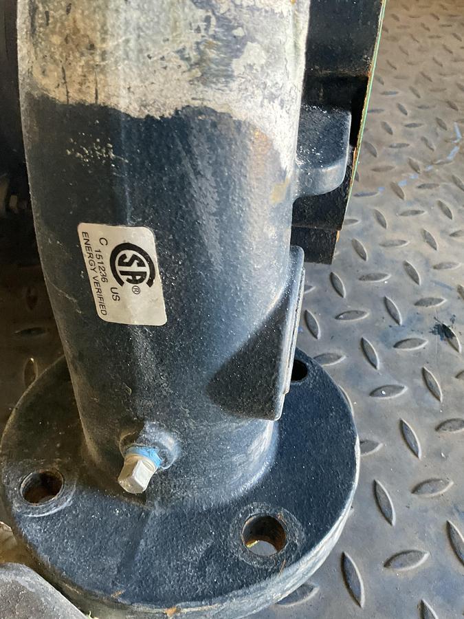 Used CENTRIFUGAL PUMP WITH ELECTRIC MOTOR – 5 HP, 3 PHASE