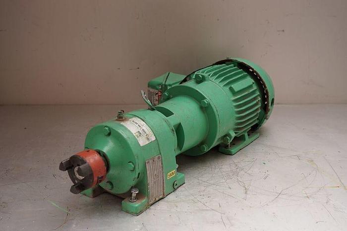 Used TOSHIBA INDUCTION MOTOR 1 HP; 3 PH; 1750 RPMS; 4J4001L1BFDBFBHH !