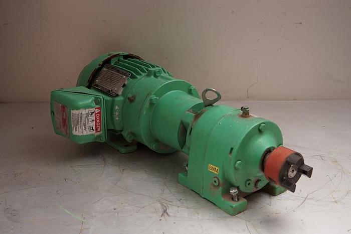 Used TOSHIBA INDUCTION MOTOR 1 HP; 3 PH; 1750 RPMS; 4J4001L1BFDBFBHH !