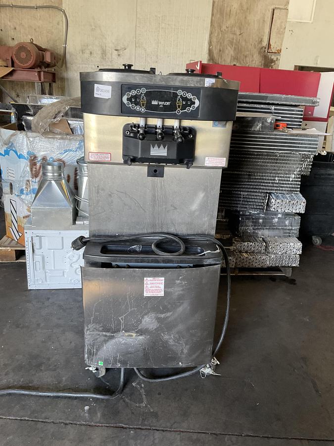 Used TAYLOR CROWN SOFT SERVE ICE CREAM MACHINE – FLOOR MODEL
