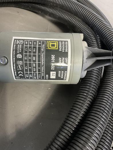 Used 4P KW ELECTRIC INDUCTION MOTOR WITH DRUM SWITCH; PH3 RPM 1410/1680/1700 !