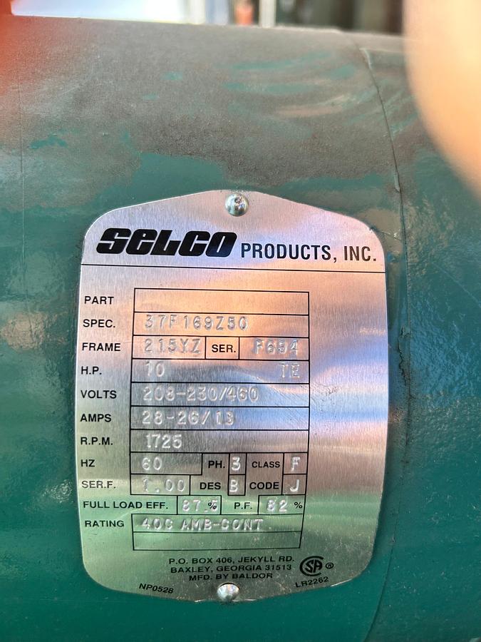 Used SELCO DOWNSTROKE VERTICAL BALER 