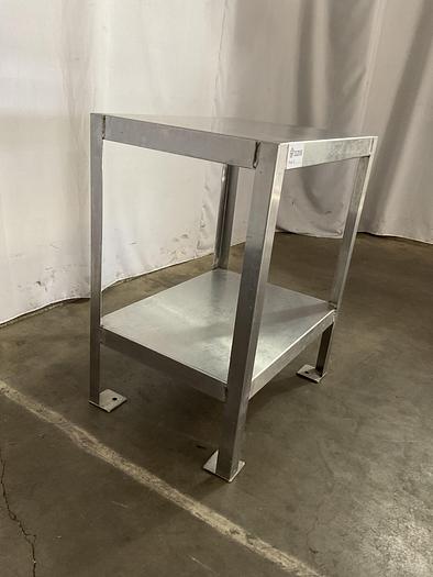 Used 2FT STAINLESS STEEL EQUIPMENT STAND