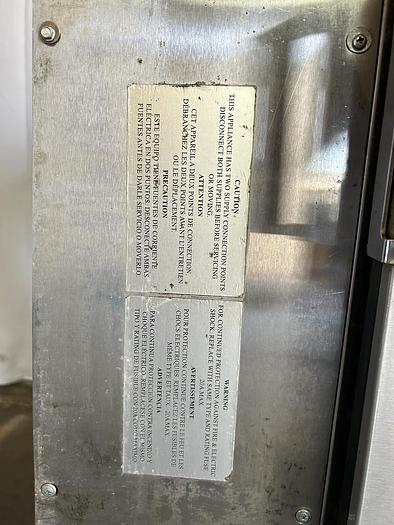 Used PERLICK BACK BAR REFRIGERATED CABINET, BS32./