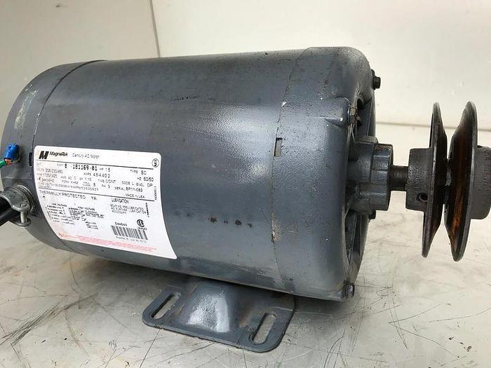 Used MAGNETEK CENTURY AC MOTOR 1.5 HP, 8-181169-01 !