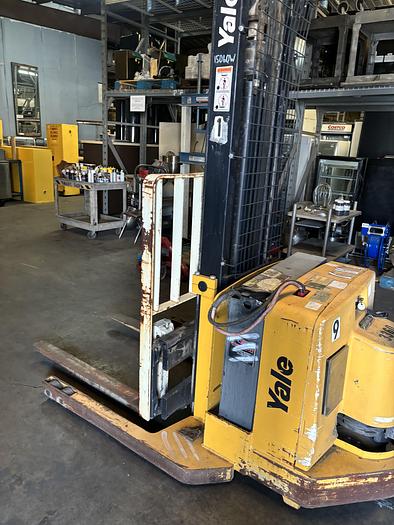 Used YALE WALK BEHIND FORKLIFT; MODEL 5047812-01