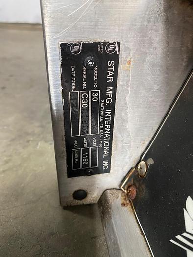 Used STAR GRILL-MAX ELECTRIC HOT DOG ROLLER GRILL; 30 !