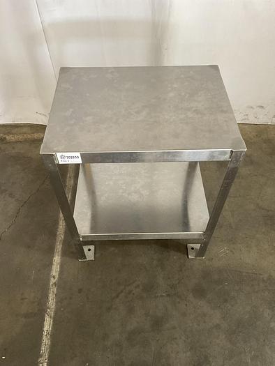 Used 2FT STAINLESS STEEL EQUIPMENT STAND