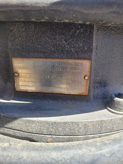 Used ITT FLYGT SUMERGIBLE PUMP.