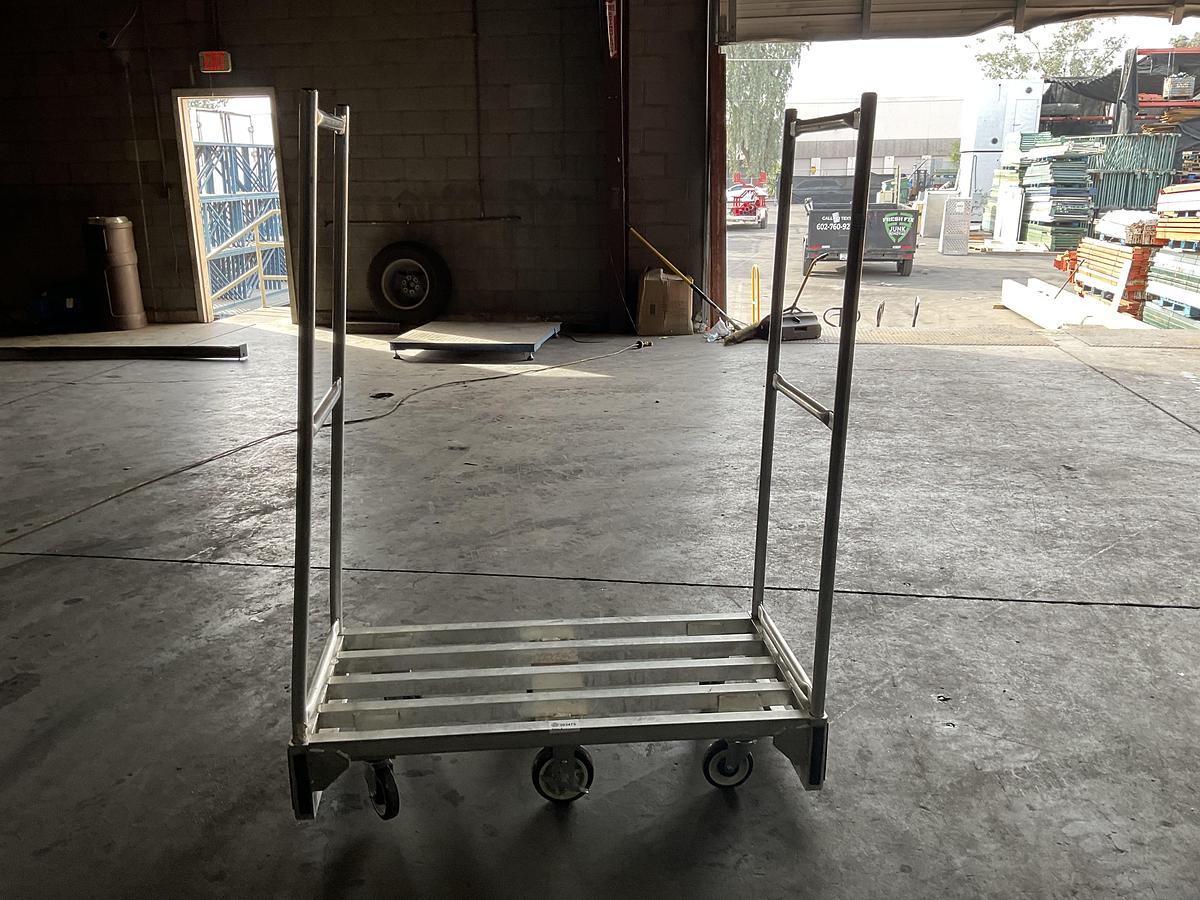 Used NATIONAL CART CO. ALUMINUM STOCK CART MODEL: AL-UB-2248