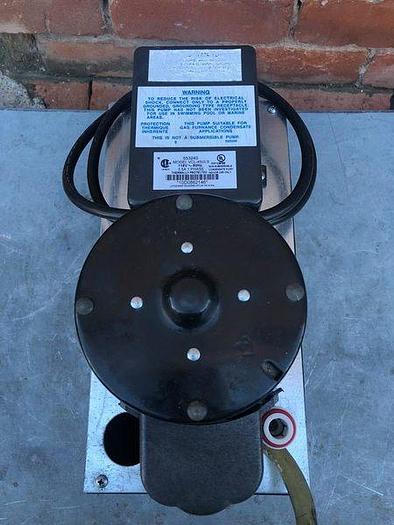 Used WATER PUMP THERMOPLASTIC CONDENSATE REMOVAL LITTLE GIANT VCL-45ULS.-