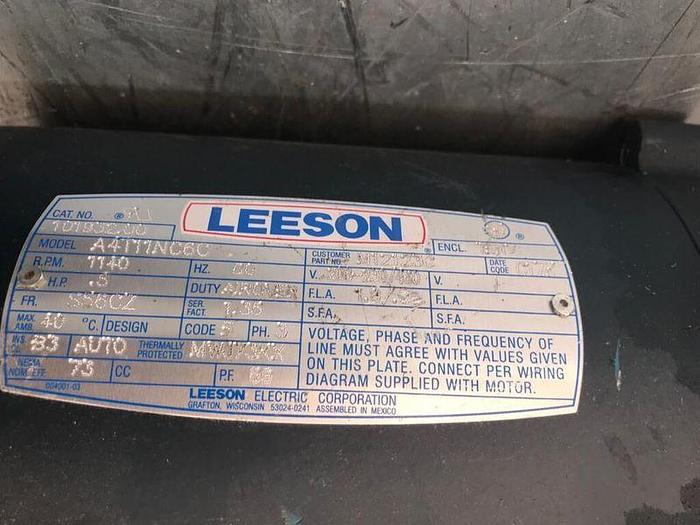 Used LESSON ELECTRIC MOTOR 0.5 HP A4777NC6C !