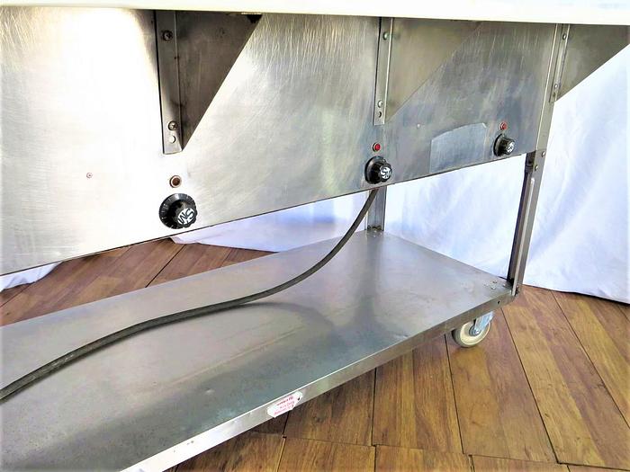 Used ELECTRIC FOUR COMPARTMENT HOT FOOD TABLE !