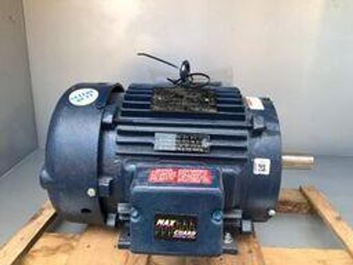 Used ELECTRIC MOTOR 5 HP MARATHON SEVERE DUTY RVH215THFS9076BBL !