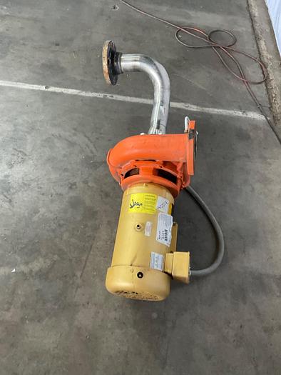 Used BALDOR WATER PUMP 5 HP:  3 PH; 1750 RPMS; 36H017S268G1