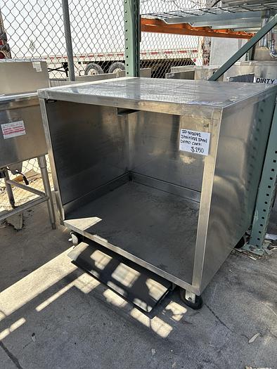 Used STAINLESS STEEL DEMO CART !