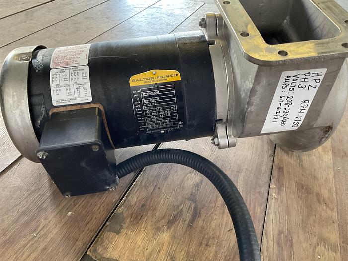 Used PUMP BALDOR; 2 HP, 3 PH; 1750 RPM; 35Y958P69H2