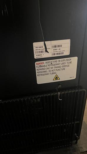 Used TWO SLIDING GLASS DOOR REACH IN TRUE; GDM-37-HC-LD./