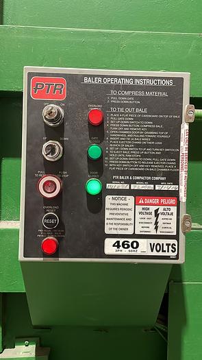 Used VERTICAL DOWNSTROKE BALER PTR 7200 HD