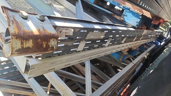 Used 10FT BY 44"  RIDGE-U-RAK PALLET RACKING UPRIGHTS !