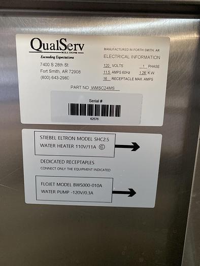 Used QUALSERV PORTABLE SANITARY SINK  !