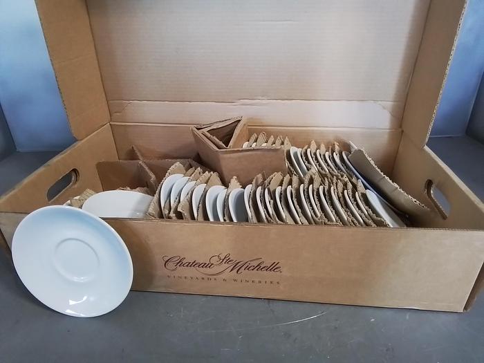 Used 6" PORCELAIN TEACUP PLATES !