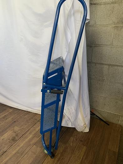 Used 3 STEP MODIFIED LOCK-N-STOCK FOLDING LADDER ! 