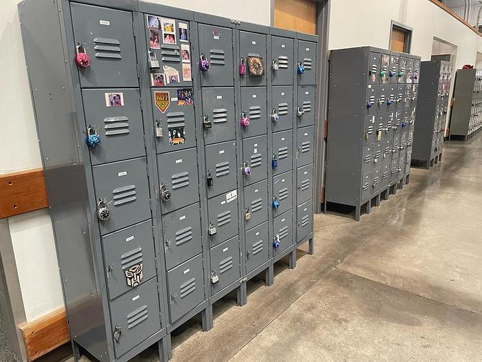 Used LOCKERS 6' X 3'