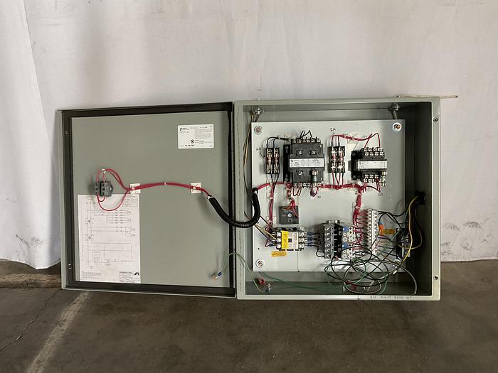 Used HAMMOND INDUSTRIAL CONTROL PANEL ENCLOSURE, A-825