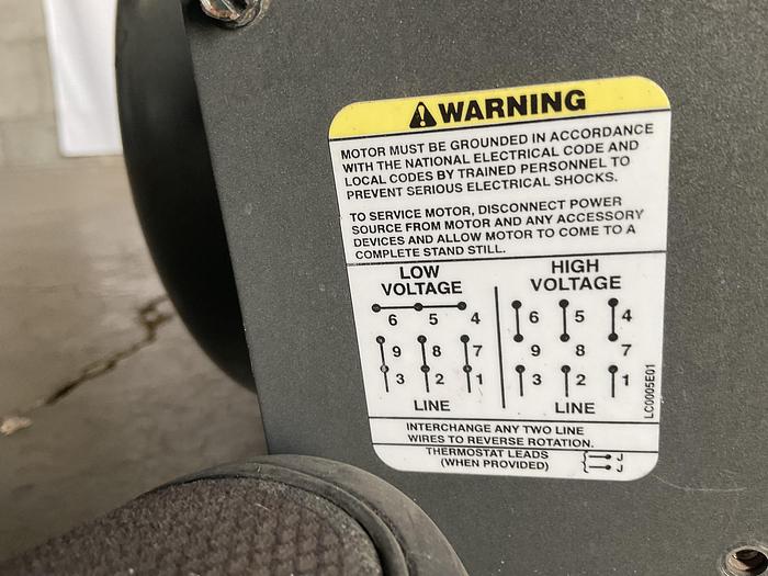 Used BALDOR WATER PUMP, 36L582X100; 5HP; 3PH; 3435 RPM !