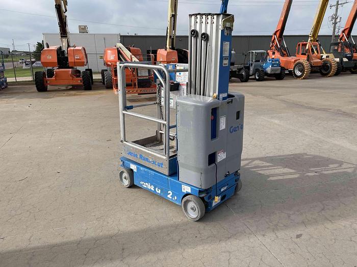 Used Manufacturer GenieModel GR-20Year 2016Subcategory Self-Propelled Mast LiftsEquipment # 157452Serial # GR16P-44503Meter 405 hoursLocation Oklahoma City, OK