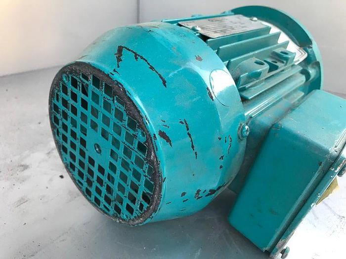 Used BROOK HASEN INDUCTION MOTOR 0.25 HP; 3 PH; 1710 RPMS; 542220WA-02 !