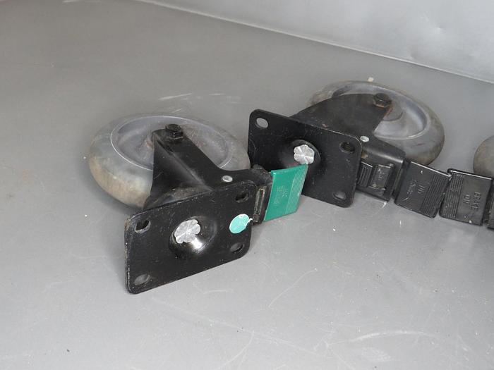 Used 5" HEAVY DUTY SWIVEL CASTERS