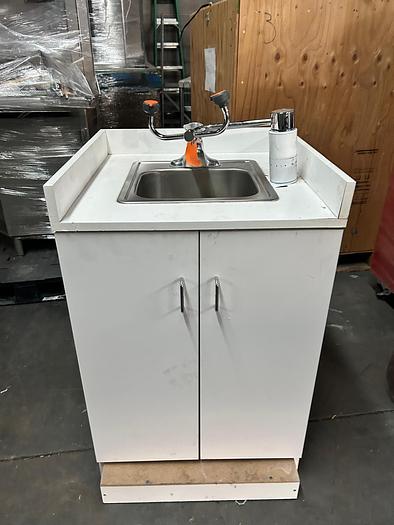 Used SINK WITH EMERGENCY EYE WASH STATION