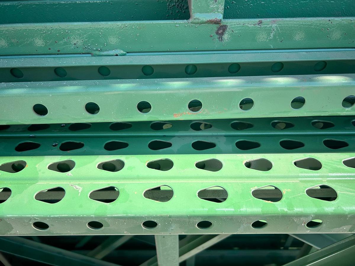 Used 26FT BY 42IN TEARDROP STYLE UPRIGHTS FOR PALLET RACKING