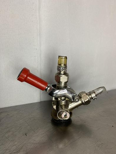Used KEG TAP COUPLER STAINLESS STEEL !
