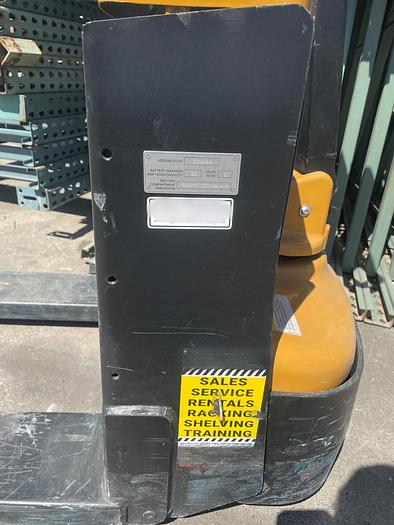 Used BIG JOE BATTERY POWERED PALLET JACK, MODEL LPT44
