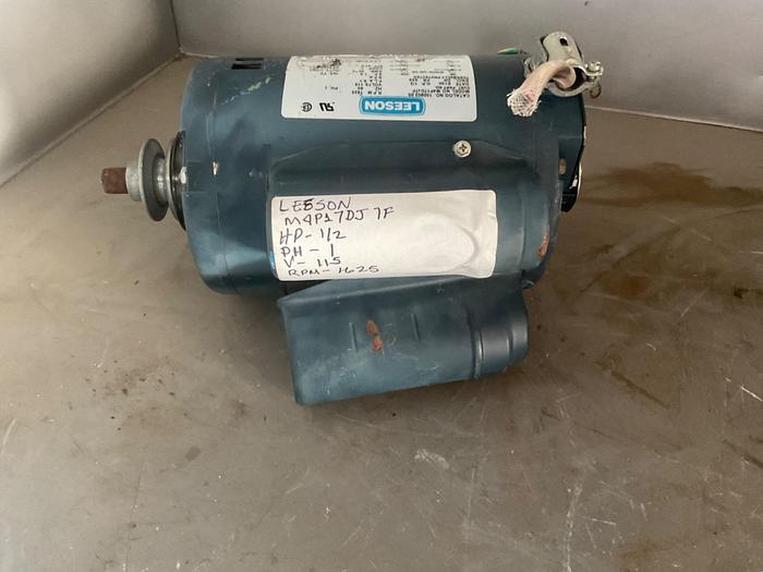 Used LEESON MP4P17DJ7F,HP1/2;PH1;V115;RPM1625 !