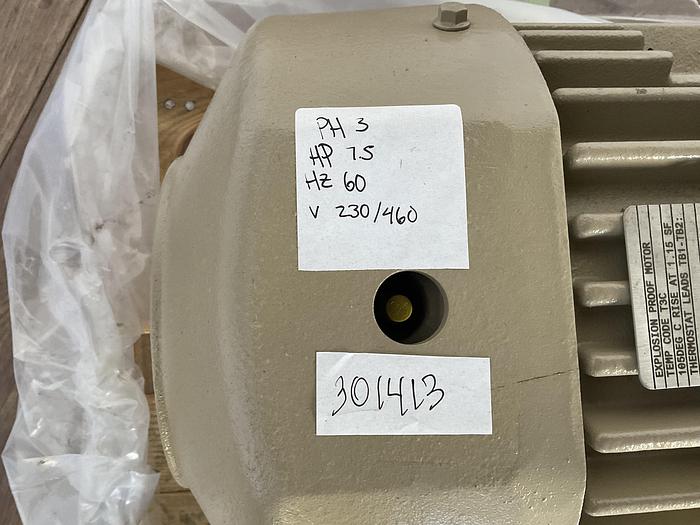Used GE AC MOTOR; 7.5 HP; 3 PH; 3530 RPM;5KS213CAA153\