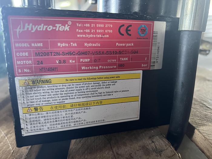 Used HYDRO-TEK DC MOTOR WITH PUMP