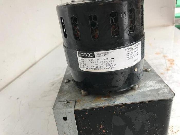 Used CONDENSATE REMOVAL PUMP 1/5 HP FASCO 7182-6224 !