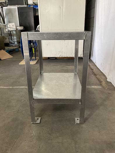 Used 2FT STAINLESS STEEL EQUIPMENT STAND