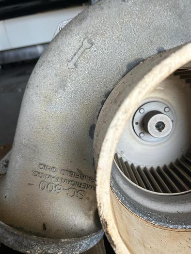 Used MARATHON ELECTRIC 5K35MNB114A; 1/2HP; 208-230/460 V; 1725 RPM