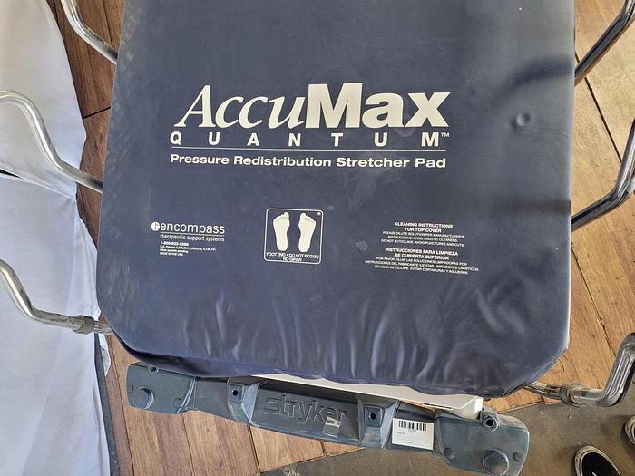 Used PATIENT TRANSPORT STRETCHER STRYKER 1007 GLIDEAWAY 700 LB CAPACITY WITH PRESSURE REDISTRIBUTION MATTRESS !