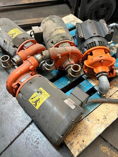 Used BALDOR 10 HP WATER PUMP