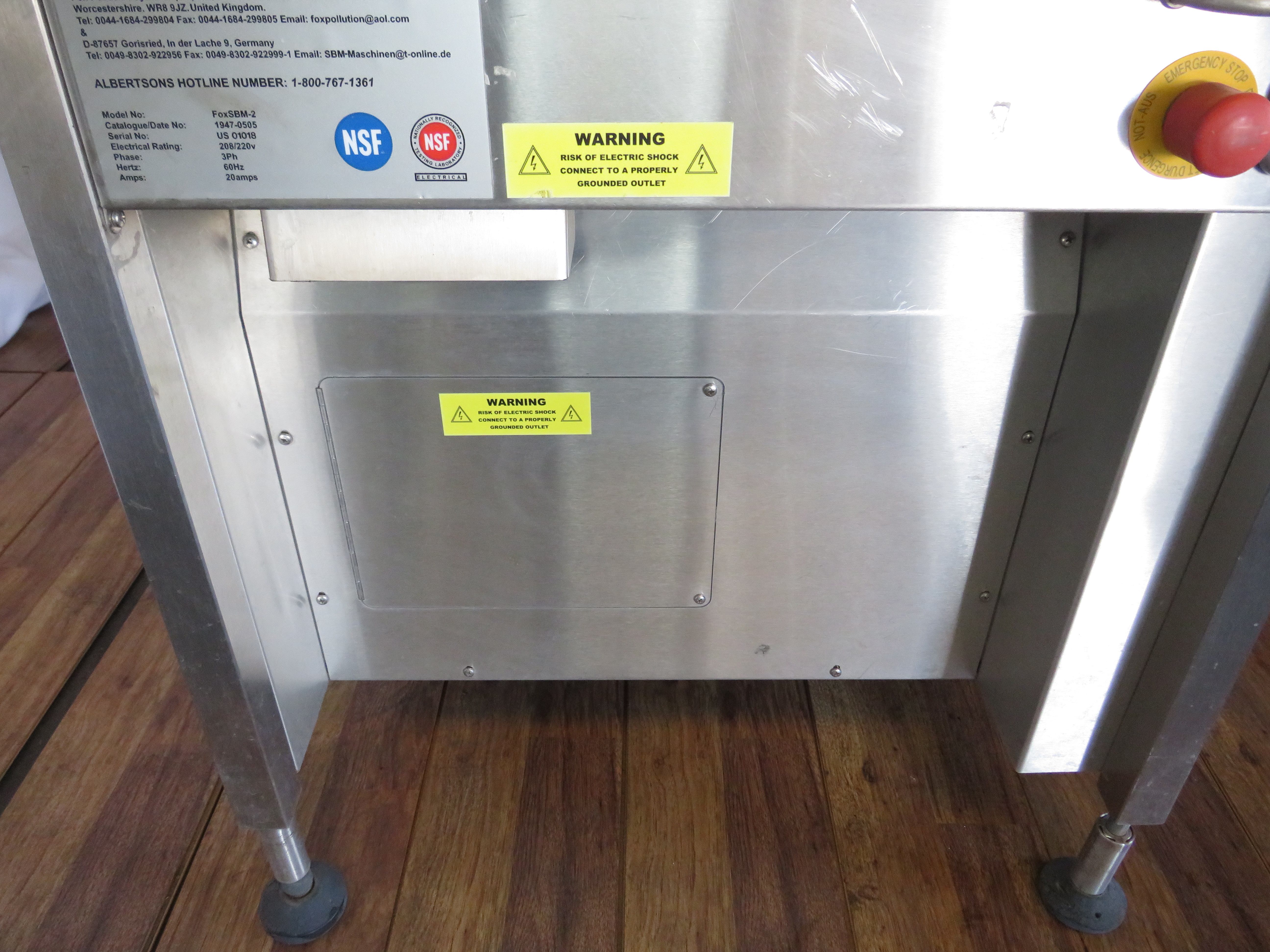 Used WASTE DISPOSAL UNIT*