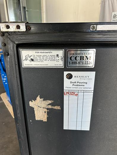 Used PERLICK STAINLESS STEEL KEGERATOR DISPENSER, DS60SLT !