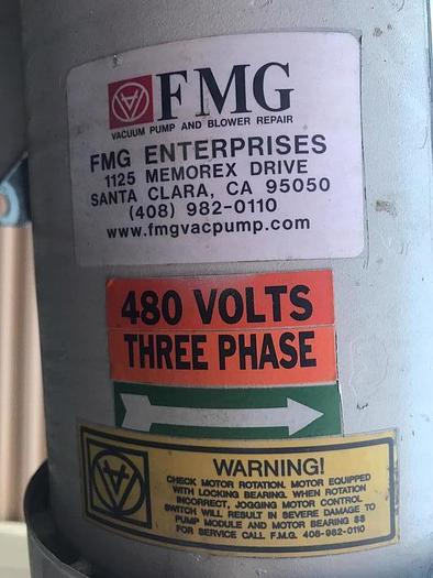 Used VACUUM PUMP GE 1.5 HP.