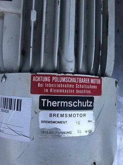 Used BRAKING MOTOR THERMSCHUTZ DKF 100 LIB 106-2 !